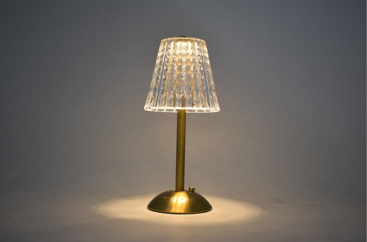 Retro Touch Bedside Lamp with USB Charging