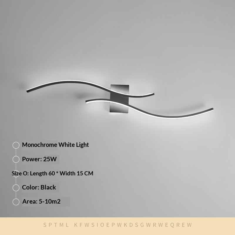 Long Minimalist Wall Sconce, Bedroom & Hallway