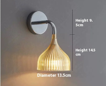 Cream Nordic Acrylic Bedside Ambience Lamp