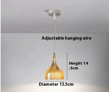 Cream Nordic Acrylic Bedside Ambience Lamp
