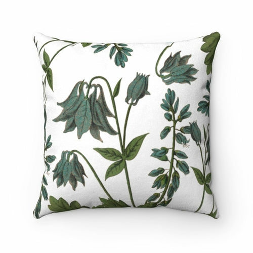 Bluebell Faux Suede Cushion Cover, Double-Sided