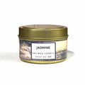 Jasmine Soy Candle — Floral & Green