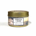 Tobacco & Musk Soy Candle — Warm Resinous Scent