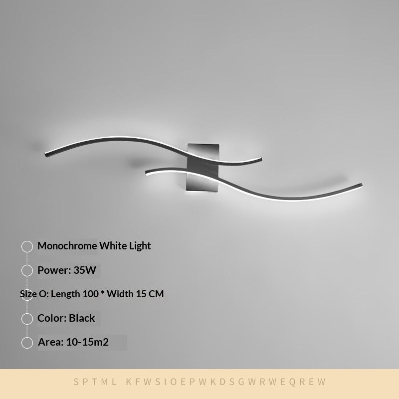 Long Minimalist Wall Sconce, Bedroom & Hallway