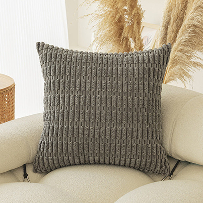 Corduroy Wheat-Grain Cushion Cover