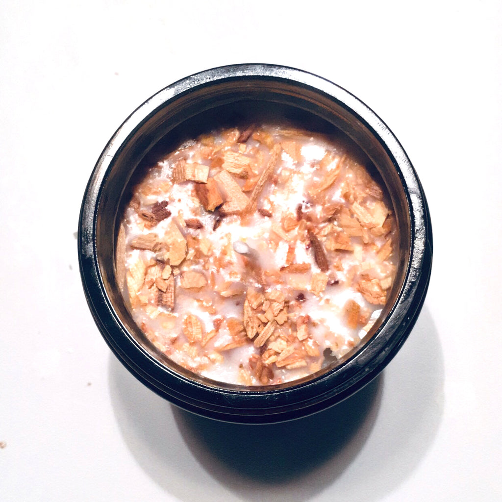 Palo Santo Soy Wax Candle — Citrus & Resinous Wood