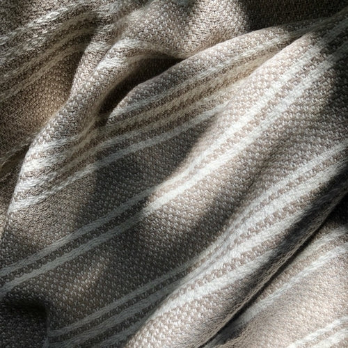 Woven Stripe Turkish Cotton Throw
